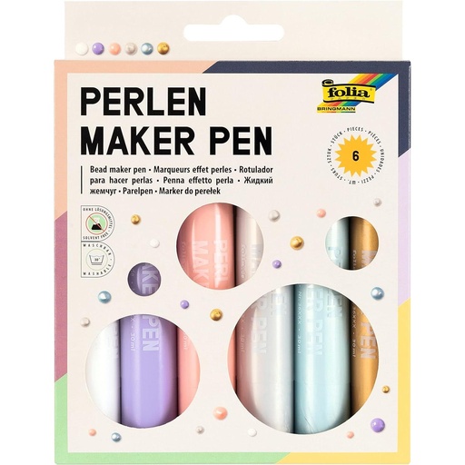 [FOL36029] Parelmaker, 6x30ml - kleurenassortiment