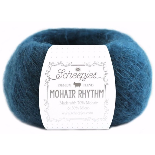 [MHR250#677] Laine Scheepjes Mohair Rhythm, 10x25gr, 70% Mohair/30% mocrofibre, coloris " Charleston"