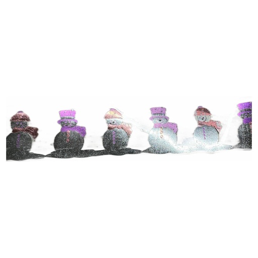 [BE40689-4025-1] Lint Snowman 40mm breed rol van 25m