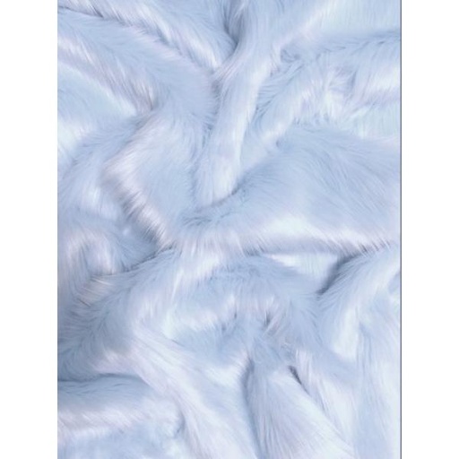 [W160#13] Peluche, largeur 150cm Bleu clair