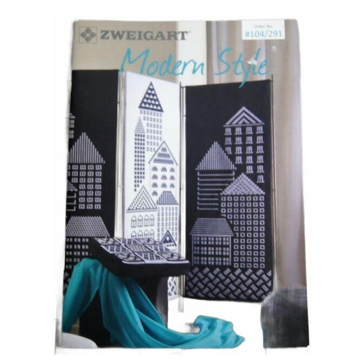 [ZB#5291] Zweigart livret 291 "Modern Style"