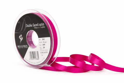 [350115#402] Berisfords Double faced ruban satin, 15mm breed, rol 20m