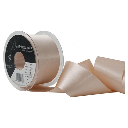 [350150#001] Ruban Berisfords satin Double faced , largeur 50mm, rouleau 20m, 