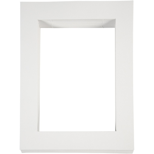 [CR23596] Passe-partout, A4, dim. 28,5x37 cm, 500 gr, blanc, 100 pièce/ 1 Pq.