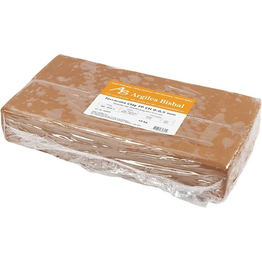[CR789665] Glaise rouge avec chamotte, 10 kg/ 1 Pq.