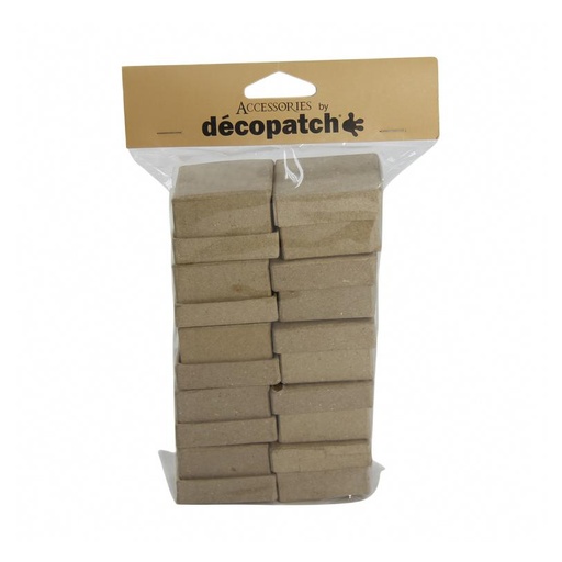 [DE-EV#010] Décopatch Doosjes - Doos Set van 10 doosjes - Vierkant.