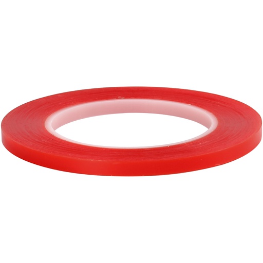 [CR24660] Dubbelzijdig klevend power tape, B: 7 mm, 25 m/ 1 rol
