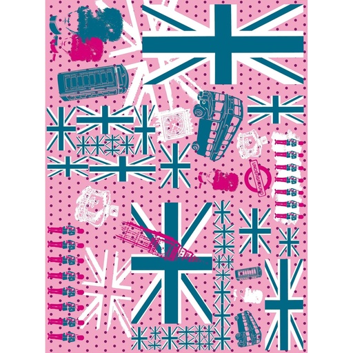 [DE3040#580] Décopatch scheurblaadje, 30x40cm, n° 580