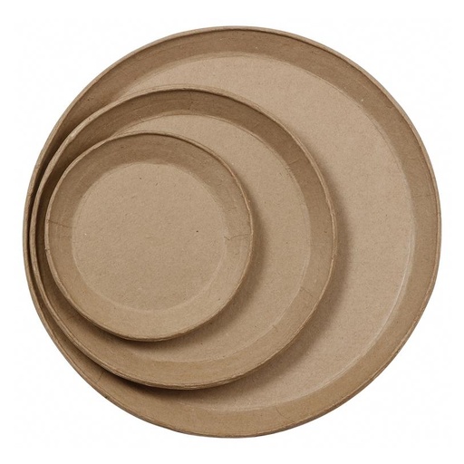 [DE-HD#083] Décopatch Déco - Set de 3 assiettes à suspendre