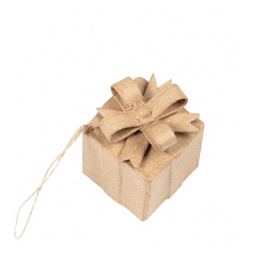 [DE-NO#060] Décopatch Kerstmis - Geschenkdoosje om op te hangen