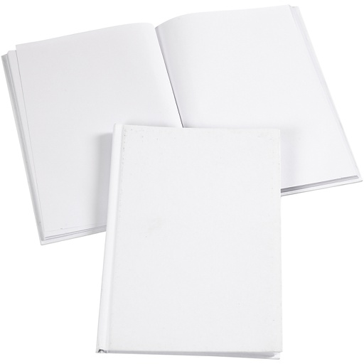[CR26353] Carnet de notes, A5, ép. 8 mm, 80 gr, blanc, 1 pièce