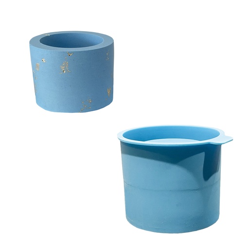 [UC106#0055] Siliconen mal, Potje rond ø 8,3cm