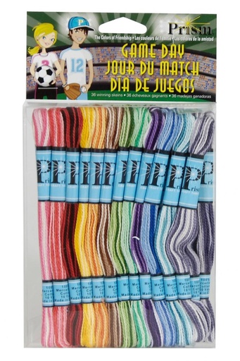 [DMC036POM] DMC Prism Perlé, assortiment 36 strengen, Ombré