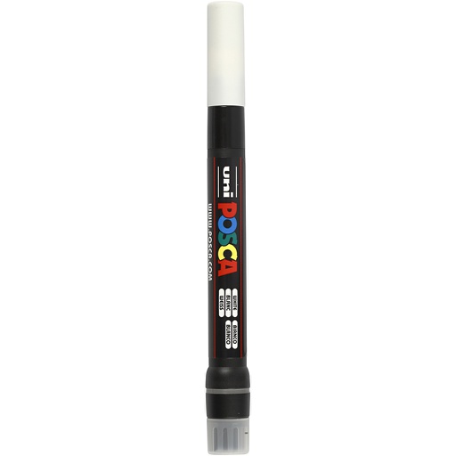 [CR271052] Marqueur Posca, dim. PCF350, trait 1-10 mm, blanc, 1 pièce