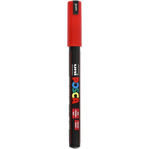 [CR272#040] Posca verfstift PC1MR Extrafijne & gekalibreerde punt - Rood