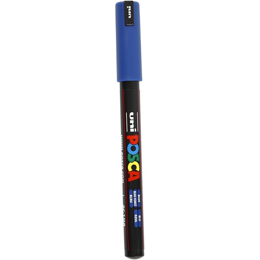 [CR272#041] Posca verfstift PC1MR Extrafijne & gekalibreerde punt - Donkerblauw