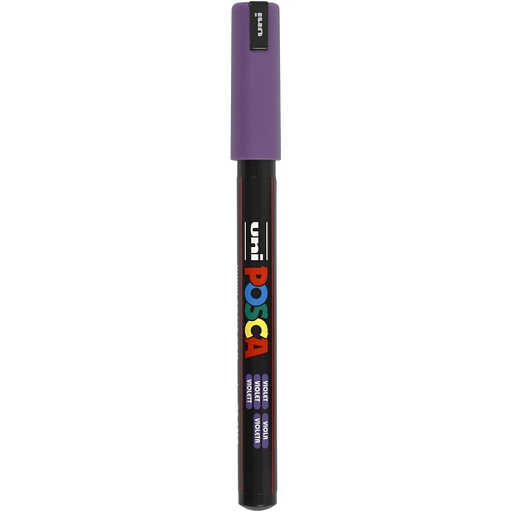 [CR272#055] Marqueur Posca, dim. PC-1MR, trait 0,7 mm, extra fin, violet, 1 pièce