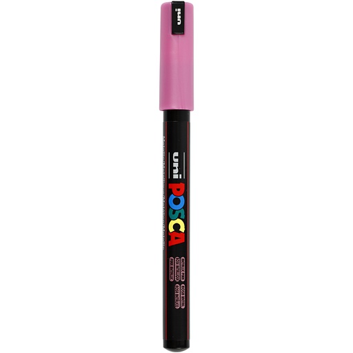 [CR272#850] Marqueur Posca, dim. PC-1MR, trait 0,7 mm, extra fin, pink métallique, 1 pièce