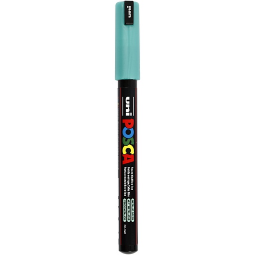 [CR272#870] Posca Marker, afm PC-1MR, lijndikte 0,7 mm, extra-fijn, groen metallic, 1 stuk