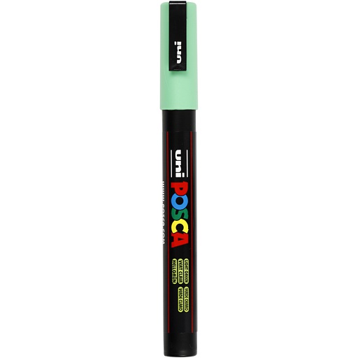 [CR274#033] Posca Marker, afm PC-3M, lijndikte 0,9-1,3 mm, fijn, lichtgroen, 1 stuk