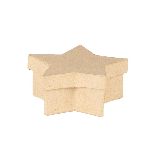 [DE-BT#085] Décopatch Boîte étoile (7x7x3cm)