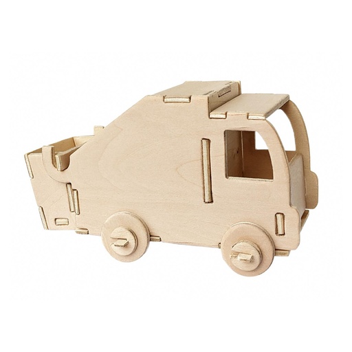 [PB8#517] Kit maquette en bois Camion à ordures