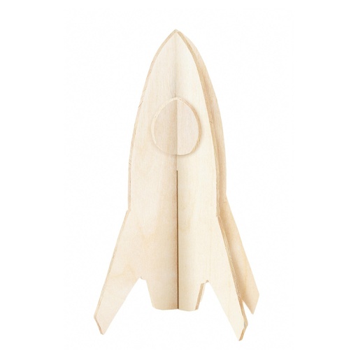 [PB8#518] Bouwkit hout, Raket