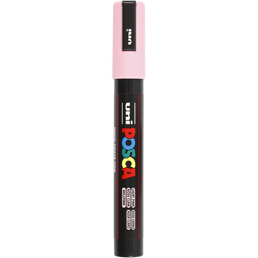 [CR276029] Marqueur Posca, dim. PC-5M, trait 2,5 mm, moyen, rose clair, 1 pièce