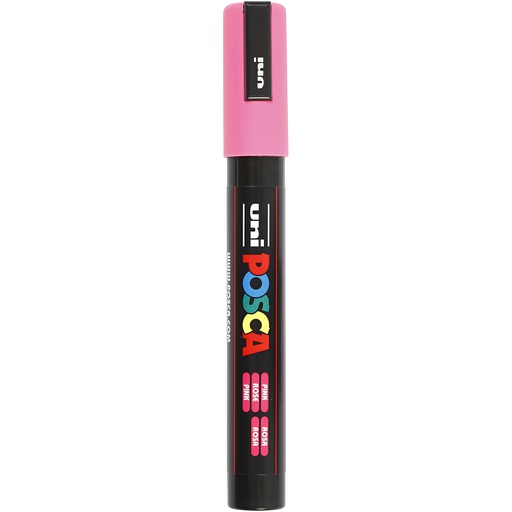 [CR276056] Marqueur Posca, dim. PC-5M, trait 2,5 mm, moyen, rose, 1 pièce
