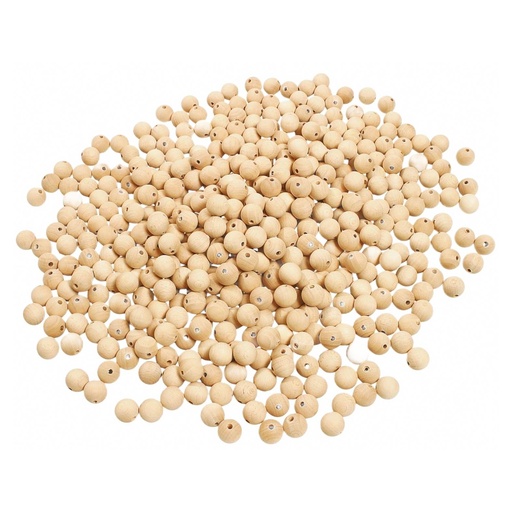 [P211010] Boules en Bois 10mm, 100pc