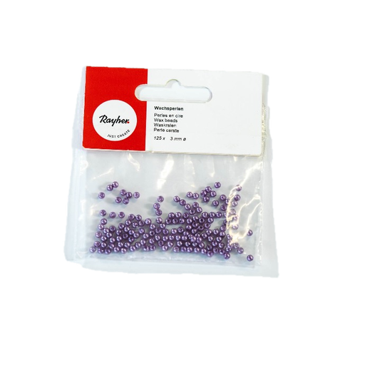 [R1603839] Waskralen, 4 mm ø, d.lila, 100 stuks, ZB-zak 