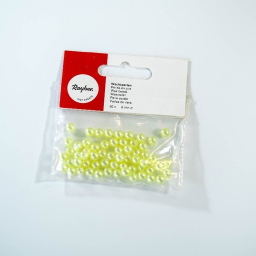 [R1603920] Waskralen, 6 mm ø, geel, 60 stuks, ZB-zak 