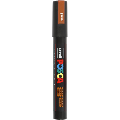 [CR276820] Marqueur Posca, dim. PC-5M, trait 2,5 mm, moyen, bronze, 1 pièce