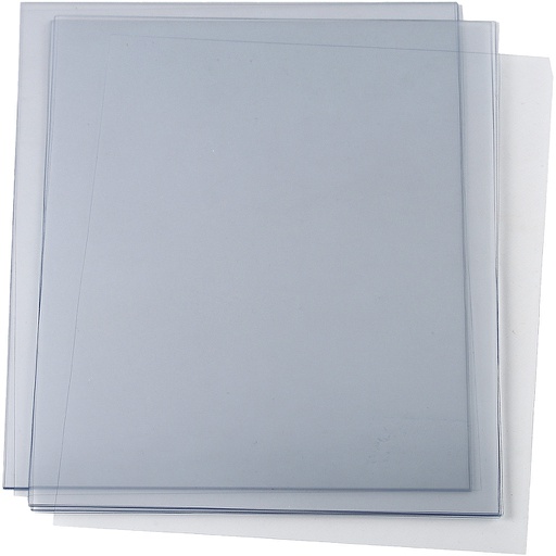 [CR282101] Hard folie, A4, vel 210x297 mm, dikte 190 my, 5 vel/ 1 doos