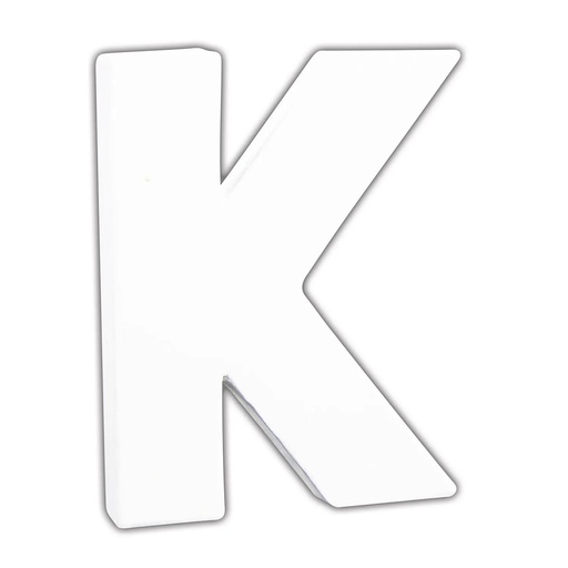 [DE-ABC#740] Décopatch lettre "K", 12cm
