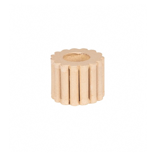 [DE-AC#906] Décopatch Déco - Kaarsenhouder twisty 7,5x7,5x6cm