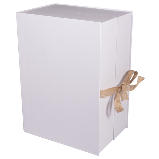 [R67398102] Adventskalender, wit, 21x15x29 cm, open te klappen