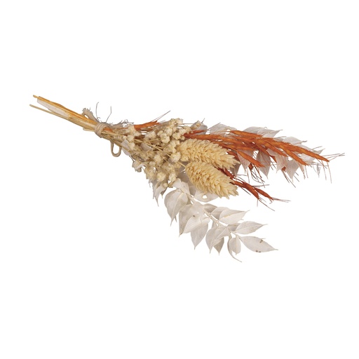[R85491#210] Bos droogbloemen - 28/20cm, Oranje