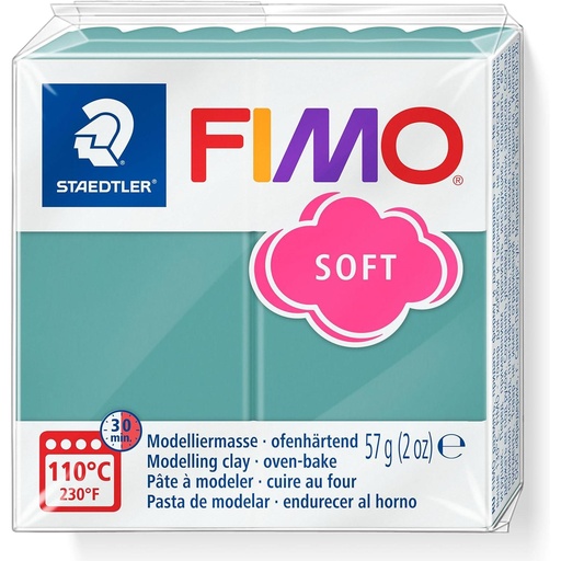 [S8020S#T36] Fimo soft boetseerklei, 57gr - ocean wave