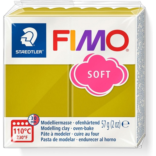 [S8020S#T51] Fimo soft boetseerklei, 57gr - beach grass