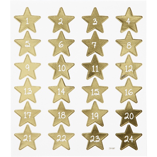 [CR291871] Autocollants, numéros, feuille 15x16,5 cm, 1 flles