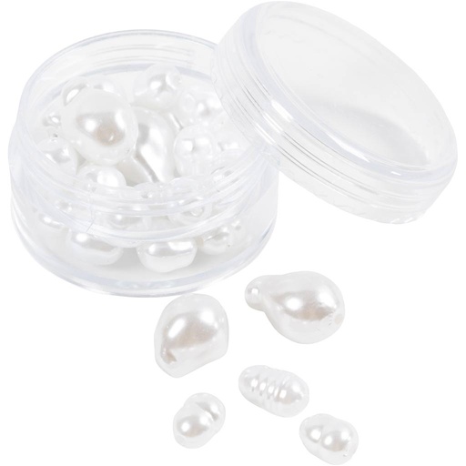 [CR632100] Waskralen, Ovaal, d 6-14 mm, gatgrootte 1,3-1,5 mm, 30stuk/ 1 doos