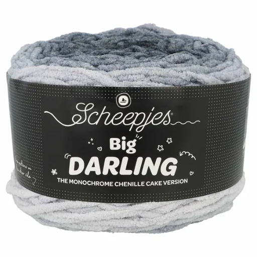 [DB1753-410] Scheepjes Big Darling Monochrome Cake 1x300g - 410 Panda