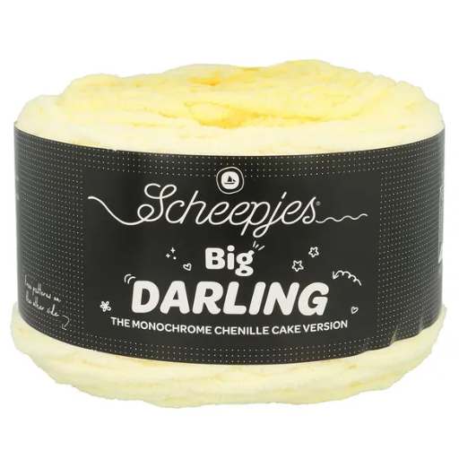 [DB1753-421] Scheepjes Big Darling Monochrome Cake 1x300g - 421 Lemon