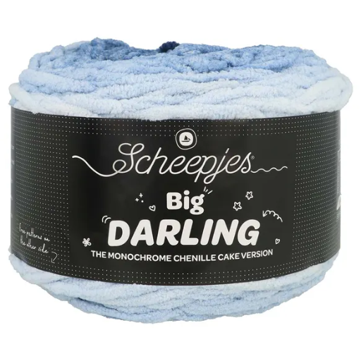 [DB1753-426] Scheepjes Big Darling Monochrome Cake 1x300g - 426 Peacock