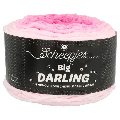 [DB1753-437] Scheepjes Big Darling Monochrome Cake 1x300g - 437 Snowberry