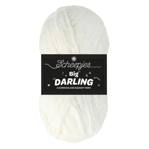 [DB1755-401] Scheepjes Big Darling 1x150g - 401 Ice Bear