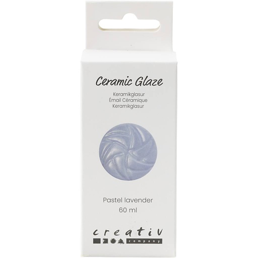 [CR7897#06] Keramiek Glazuur, 984-1101 °C, dekkend, Pastel Lavender, 60 ml/ 1 Doosje