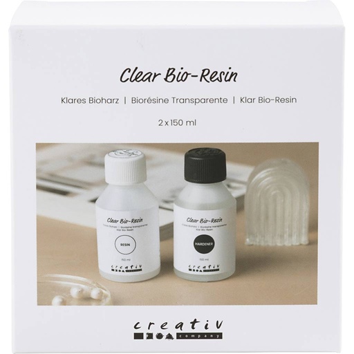 [CR73537] Biorésine Transparente, transparent, 2x150 ml/ 1 Pq.
