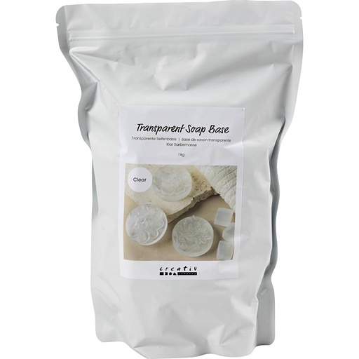 [CR70026] Base de savon transparente, Granules, 1000 gr/ 1 Pq.